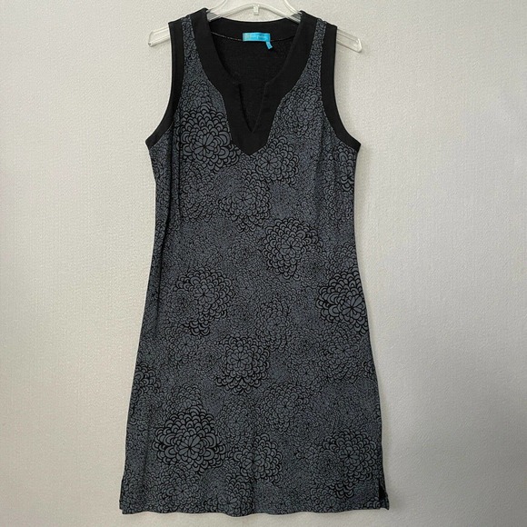 Fresh Produce Floral‎ Gray Black Dress - Picture 1 of 11